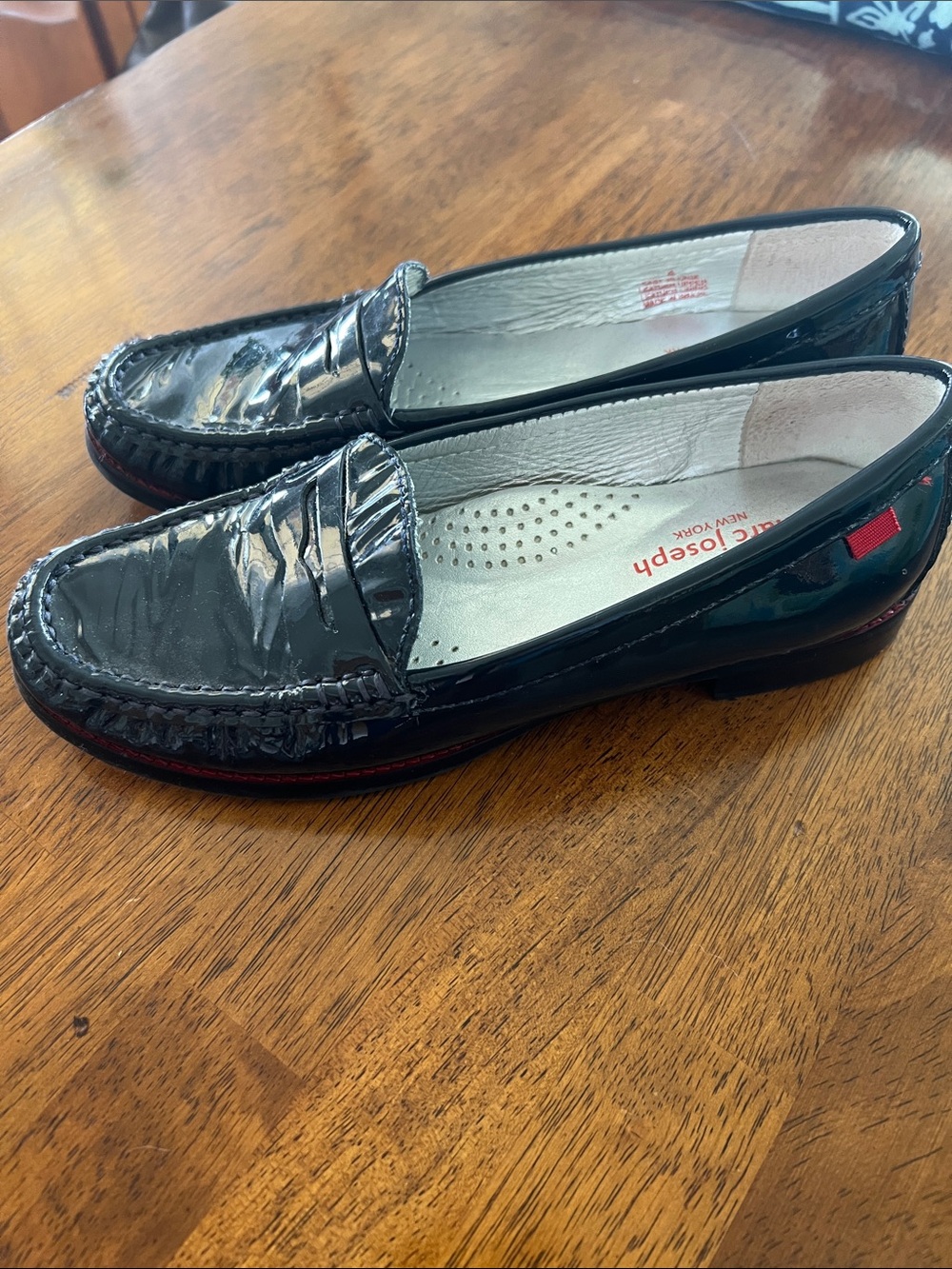 Marc Joseph New York Leather
East Village Patent Leather Loafers
Blue Sz 6